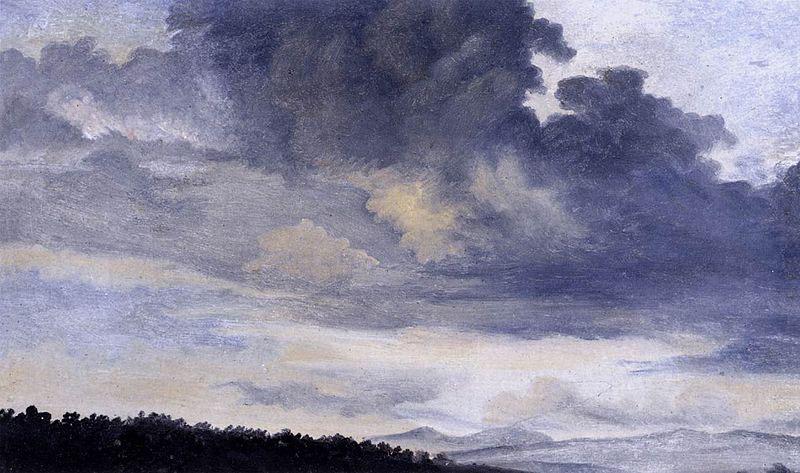 Pierre de Valenciennes Wolkenstudien